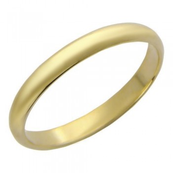 Обручальное кольцо из желтого золота 01О030011