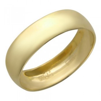 Обручальное кольцо из желтого золота 01О030140