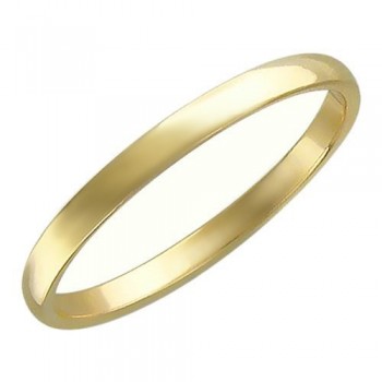 Обручальное кольцо из желтого золота 01О030259