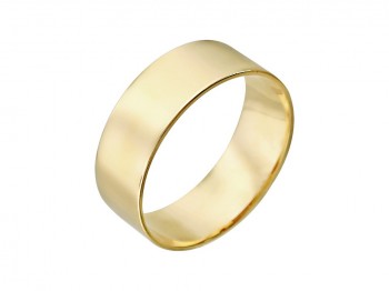 Обручальное кольцо из желтого золота 01О030260