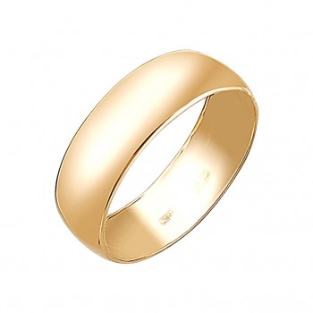 Кольцо из желтого золота 01О030386