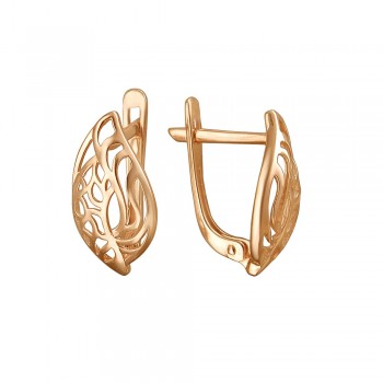 Серьги из красного золота 01С019916 - цена: 9110 руб.