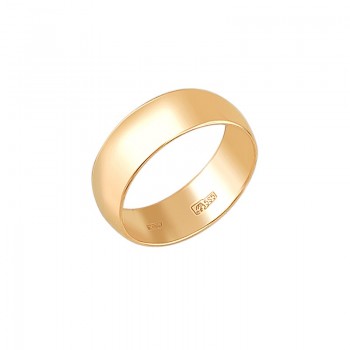 Кольцо из красного золота 01О010386