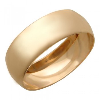 Обручальное кольцо из красного золота 01О010139
