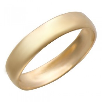 Обручальное кольцо из красного золота 01О010141